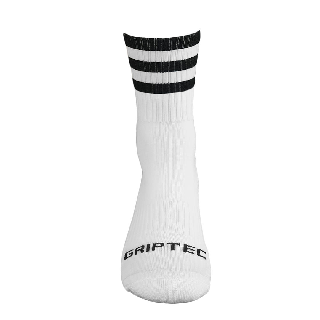 Black and White non slip GAA grip socks