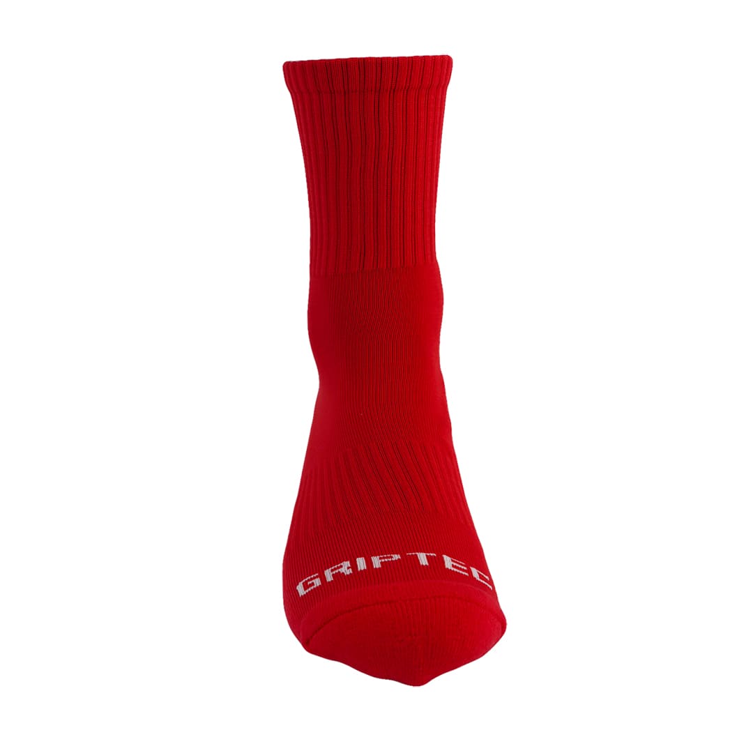 Grip socks football red